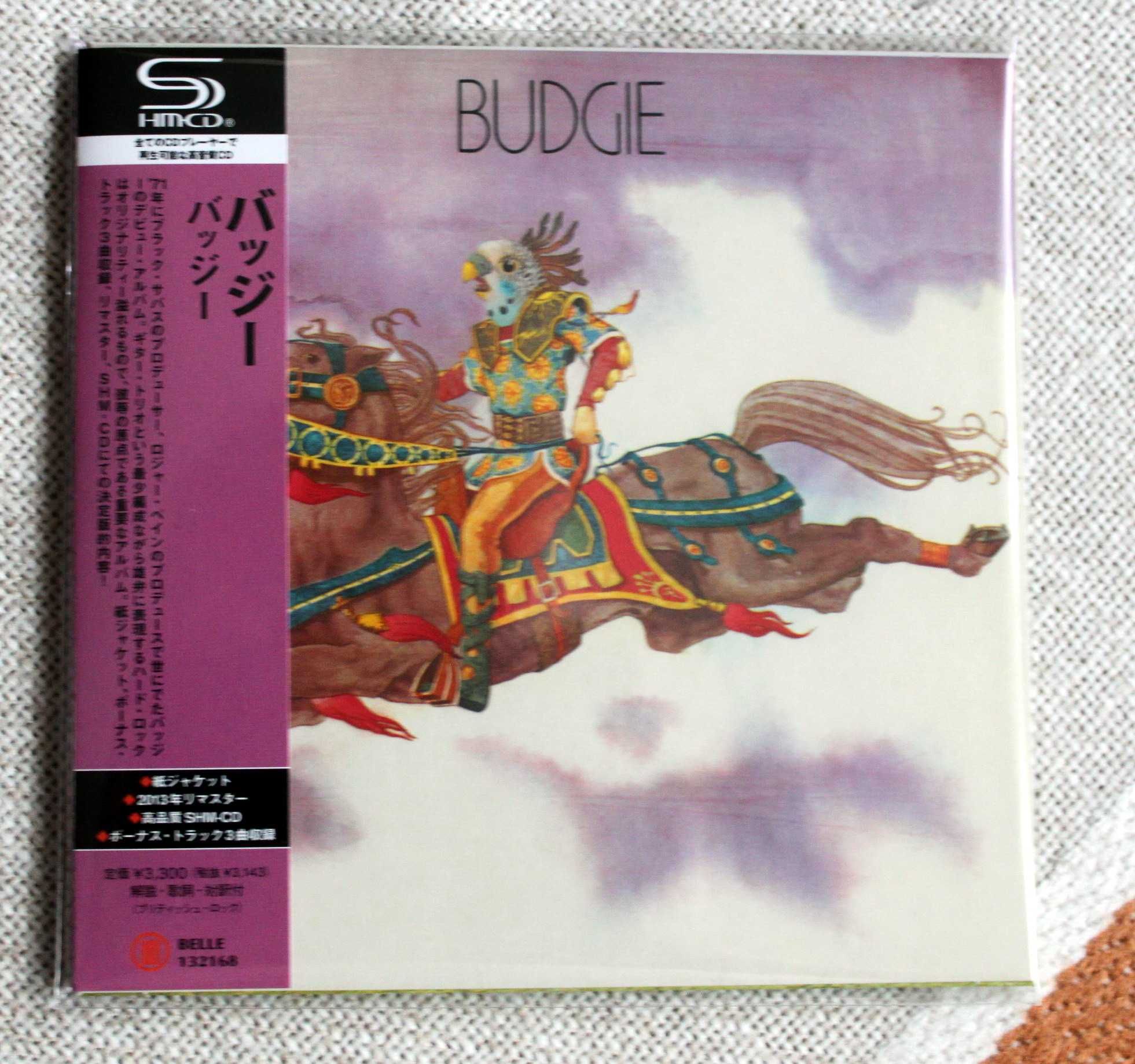 BUDGIE CD Japan Cardsleeve MINT