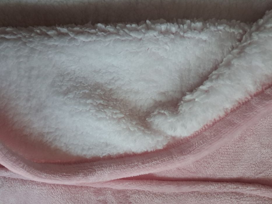 Ciepła tunika/koszula nocna z kapturem L/XL