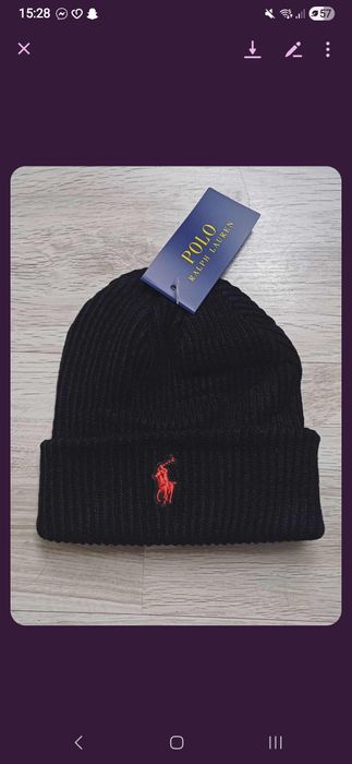 Czapka Polo Ralph Lauren • czarna • nowa z metką