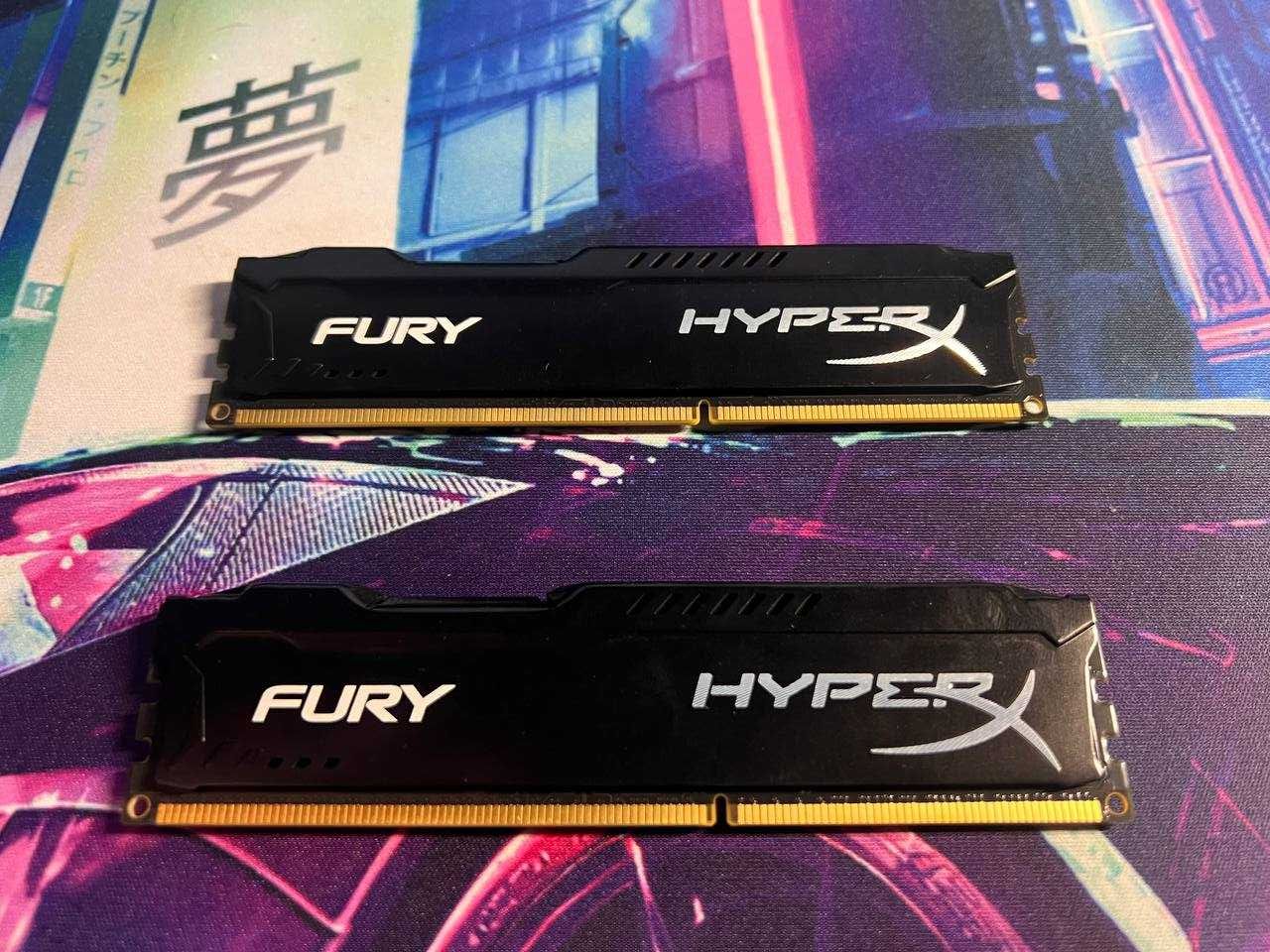 AMD FX-8300 с боксовим кулером, Оперативка HyperX DDR3 8 Гб