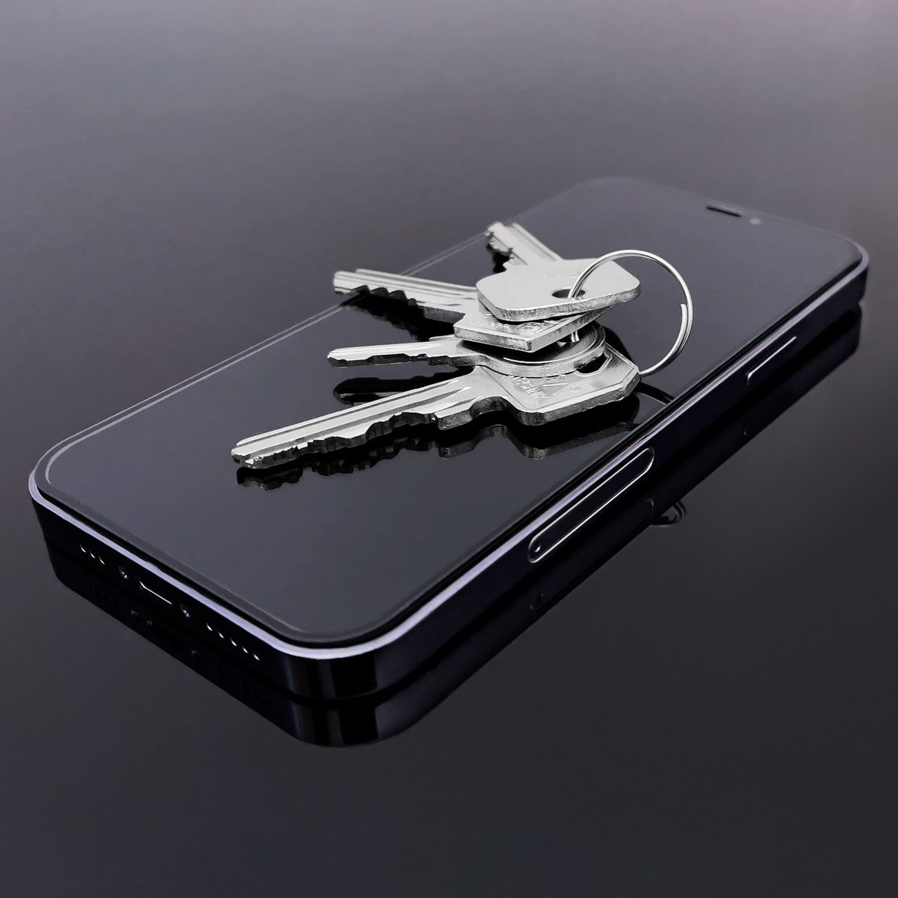 szkło hartowane na cały ekran z ramką do iphone 15 pro max czarne