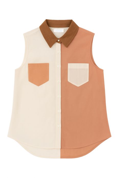 Жіноча легка сорочка без рукавів EDGE