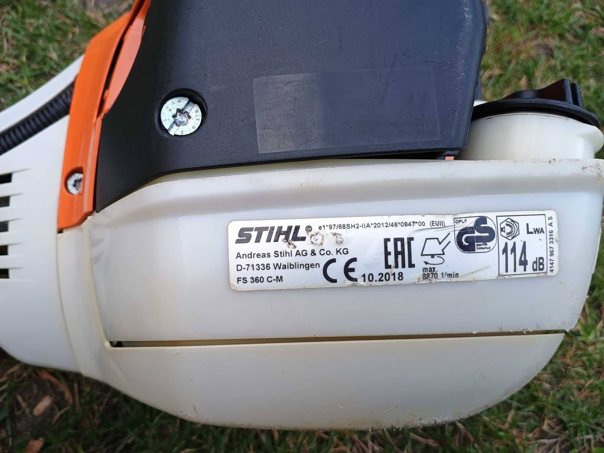 Kosa spalinowa Stihl FS 360 moc 2,3 KM