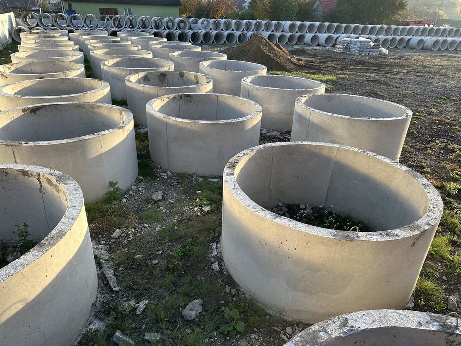 Армовані бетонні кільця для каналізації Ø2 м. ДОСТАВКА МОНТАЖ