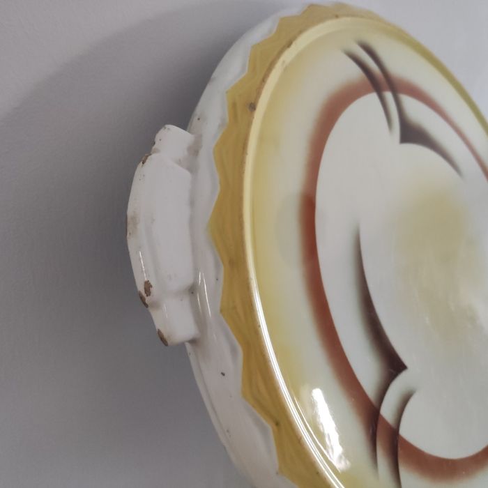 Grande Prato de bolos Art Deco "Bahuhaus" vintage