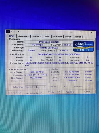 Komputer I3 +8GB RAM + monitor
