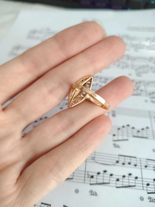 Золота каблучка Vintage Перстень радянське золото срср 583 проба 3,45