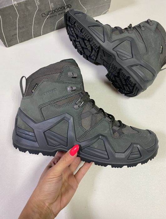 Знижка! 43,5р. Берці ОРИГІНАЛ ботінки LOWA Zephyr MK2 GTX Mid TF Wolf