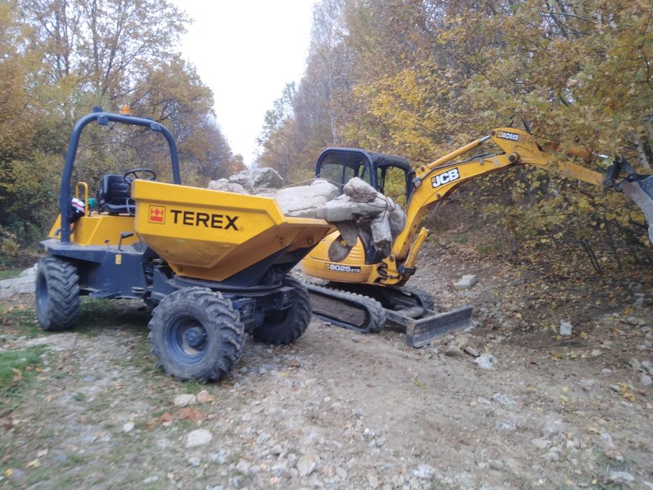 Koparka 3t Samochód wywrotka 3,5t laweta  wozidlo wiertnica wiercenie