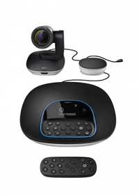 Sistema de Video-conferência Logitech, camera, consola, extensor