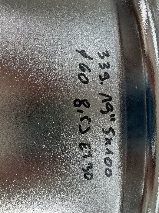 339 Felgi Aluminiowe AEZ R 19 5x100 CHROM Audi Golf Iv SUBARU IDEALNE