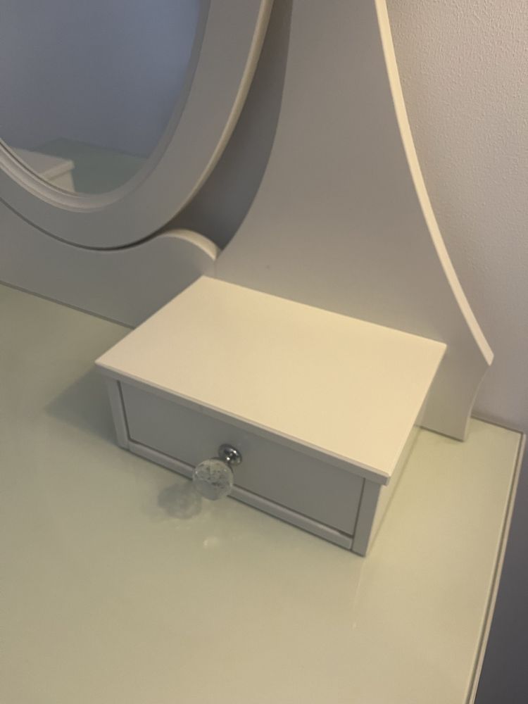 Toaletka, konsola, komoda - HEMNES Ikea, biały, 100x50 cm