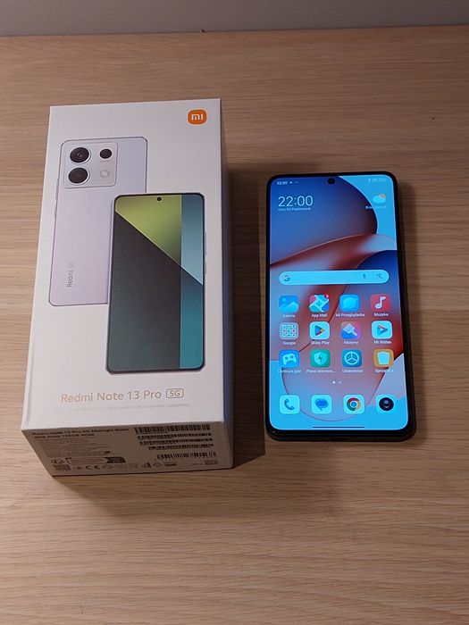 Xiaomi Redmi Note 13 Pro 128 GB Bardzo Dobry Stan