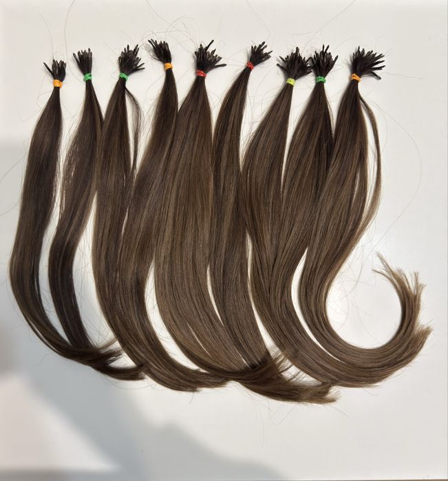 Натуральне волосся для нарощування.#1