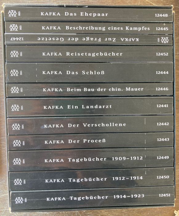 Obra Completa de Franz Kafka EM ALEMÃO