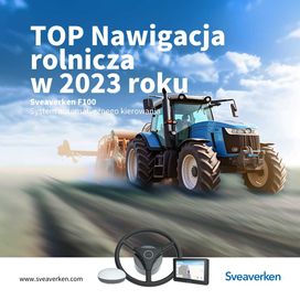 Nawigacja Rolnicza Sveaverken F100 RTK 2,5cm ISOBUS