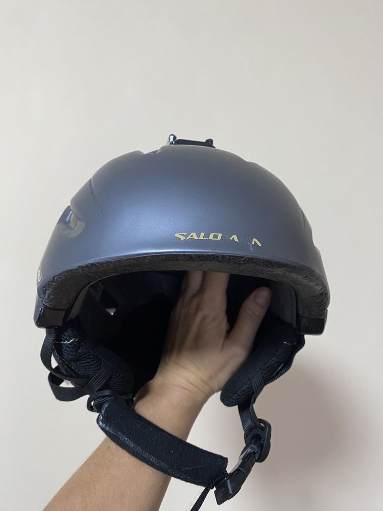 Продам шлем SALOMON, шлем с крепоением для Go-pro