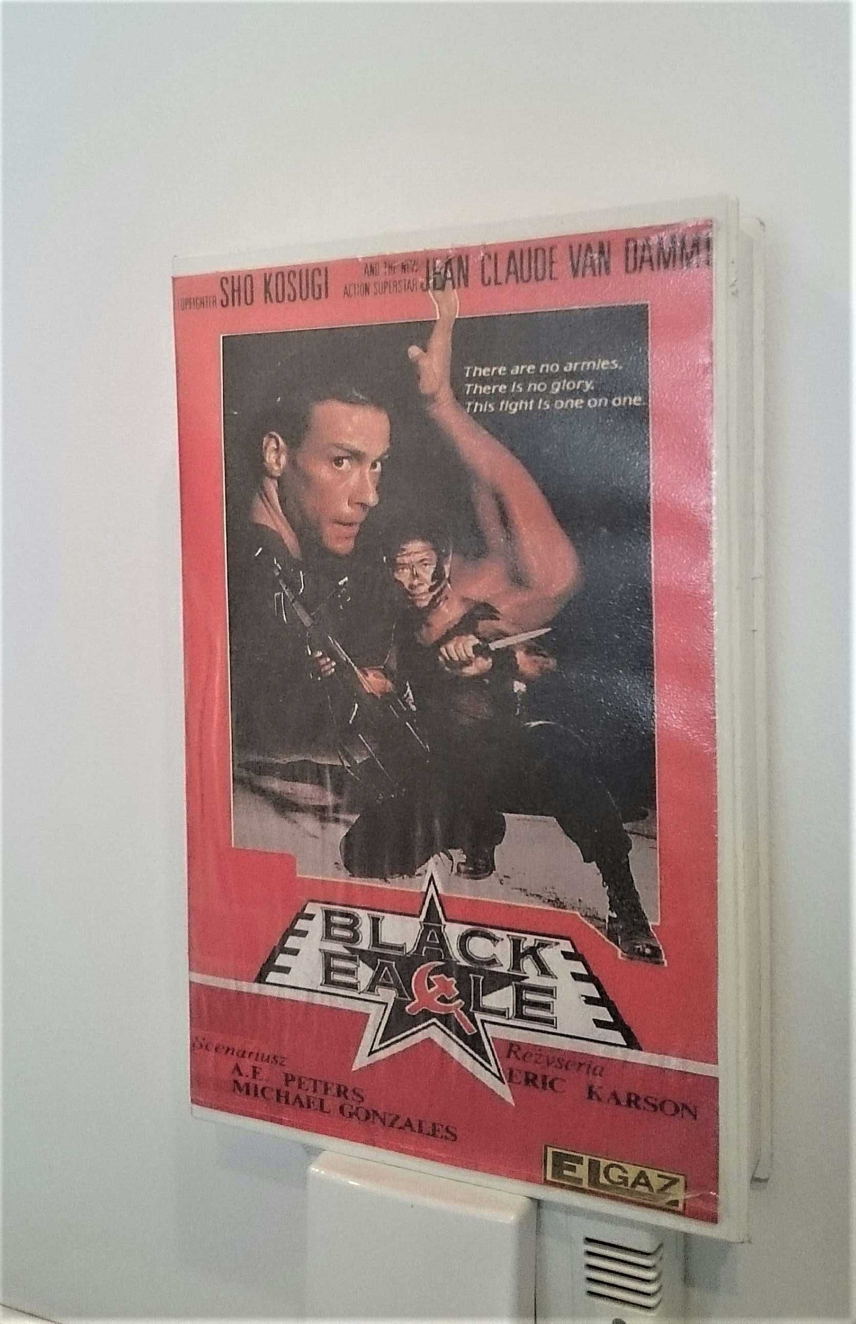 Czarny Orzeł - Van damme - VHS - Filmy Kasety - LEKTOR