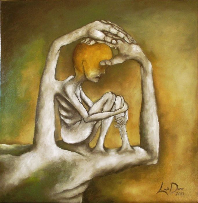 Pinturas a óleo em tela originais