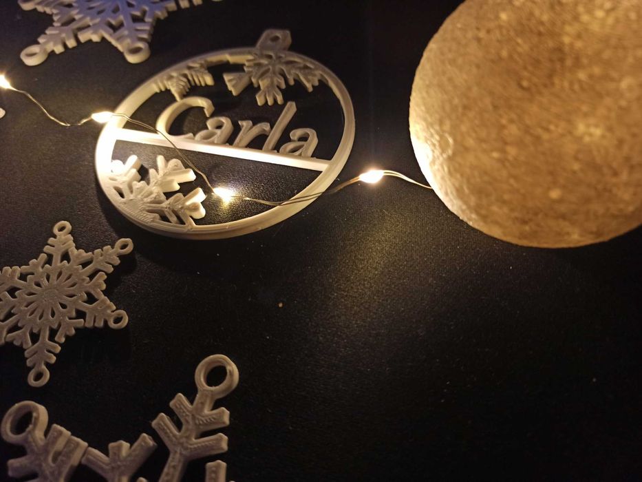 Bolas de Natal personalizadas