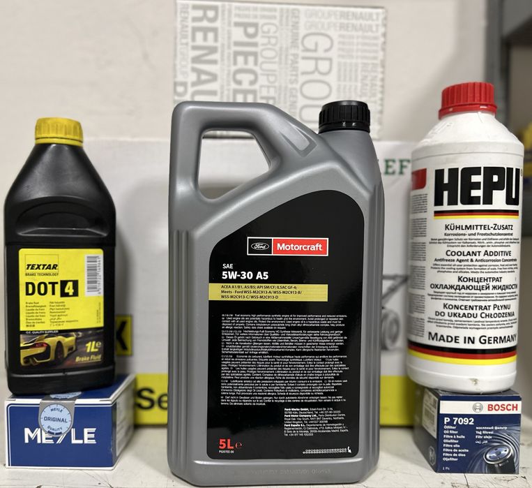 Моторна олива Ford MOTORCRAFT A5 5w-30 5л.