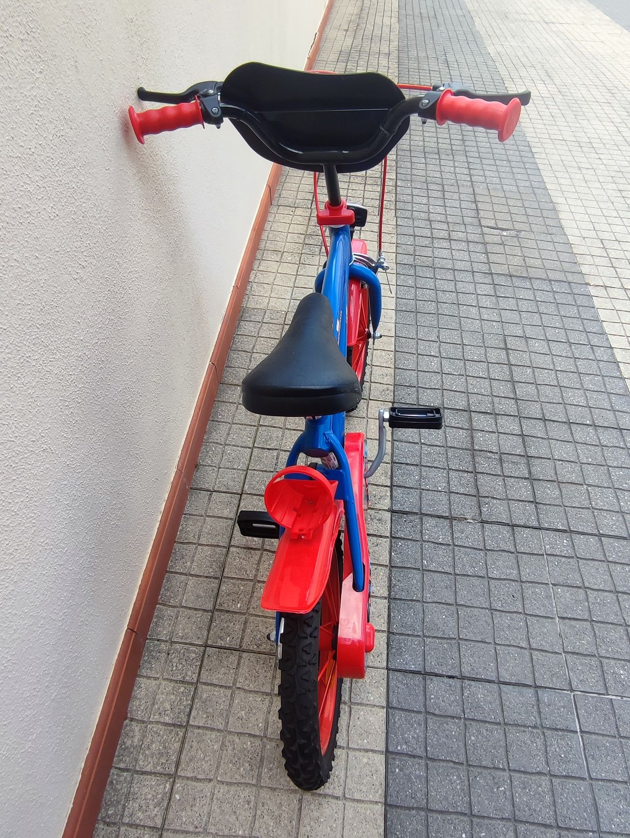 Bicicleta Spiderman roda 14