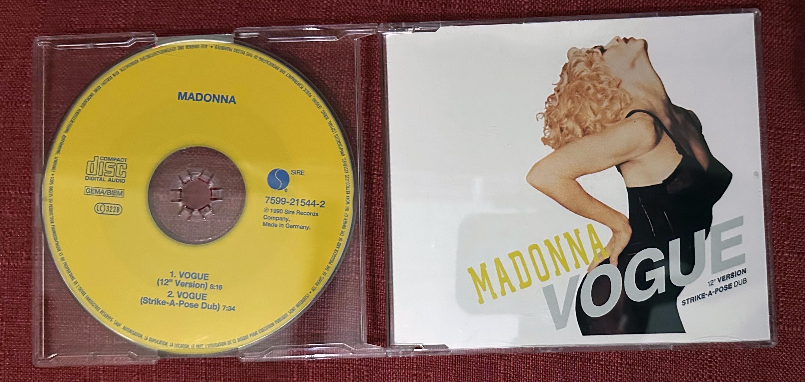 Madonna Cd Single Yellow Series/Star series