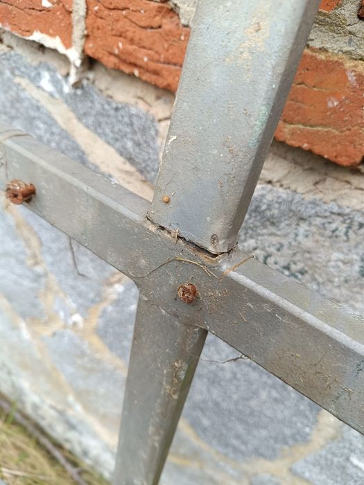 Brama przesuwna ,rama stelaż.