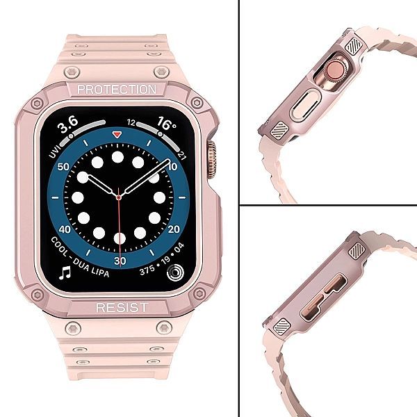 Protect Strap Band opaska z etui do Apple Watch 7 / 6 / 5 / 4 / 3 / 2
