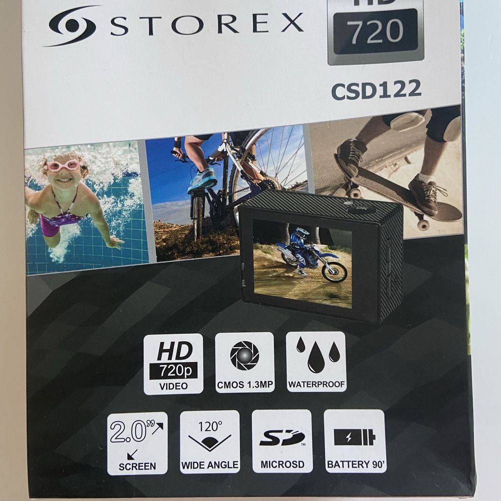Câmera Storex Xtrem nova