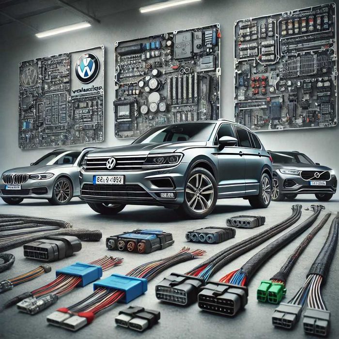 жгут, коса, проводка перед задня VW, AUDI, BMW, SKODA, MERCEDES, VOLVO
