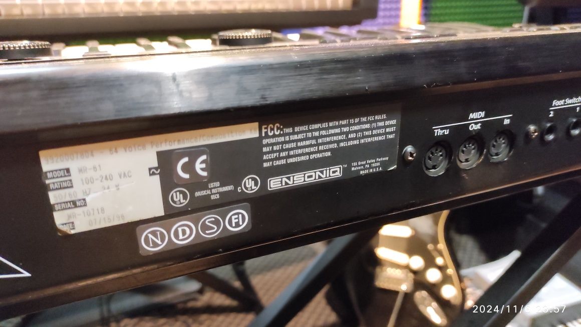 Ensoniq Mr61 znakomity keyboard syntezator lepsze od Korga i Rolanda