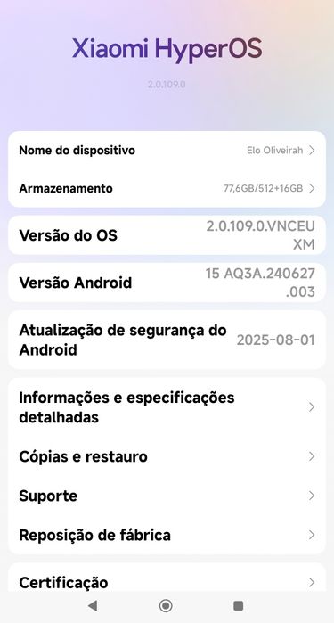 Smartphone XIAOMI 14 (6,36'' - 12 GB - 512 GB - Branco)