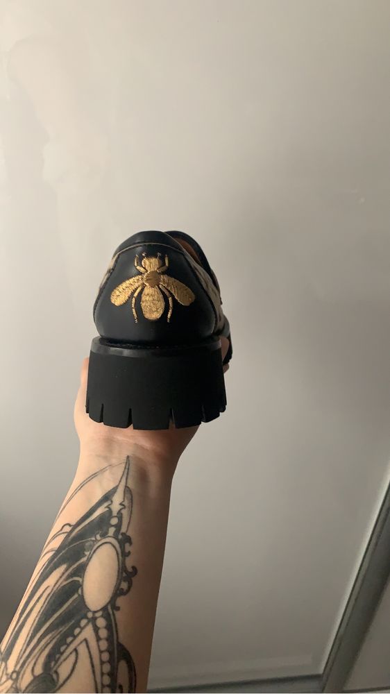 Mokasyny damskie gucci