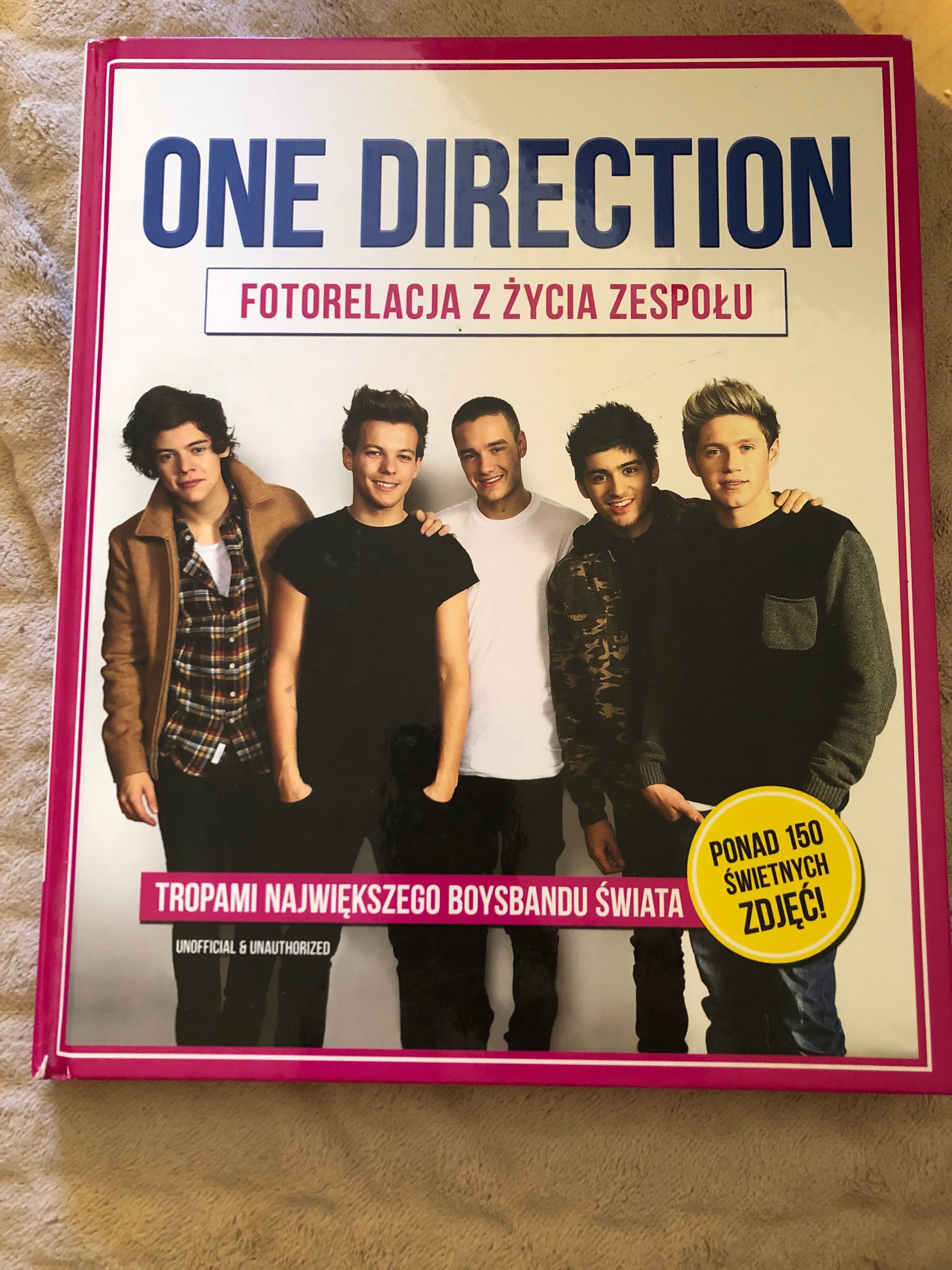 Książka One Direction Fotorelacja z życia zespołu