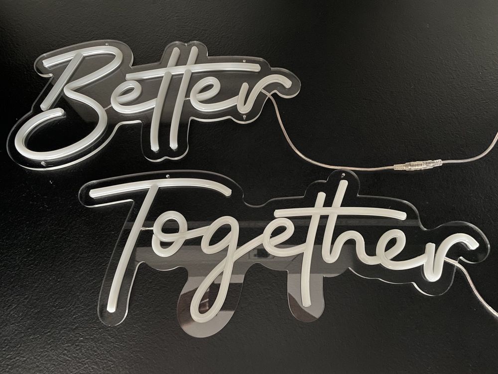 Nowy ledon Better Together, idealny na ślub, dekoracja do domu