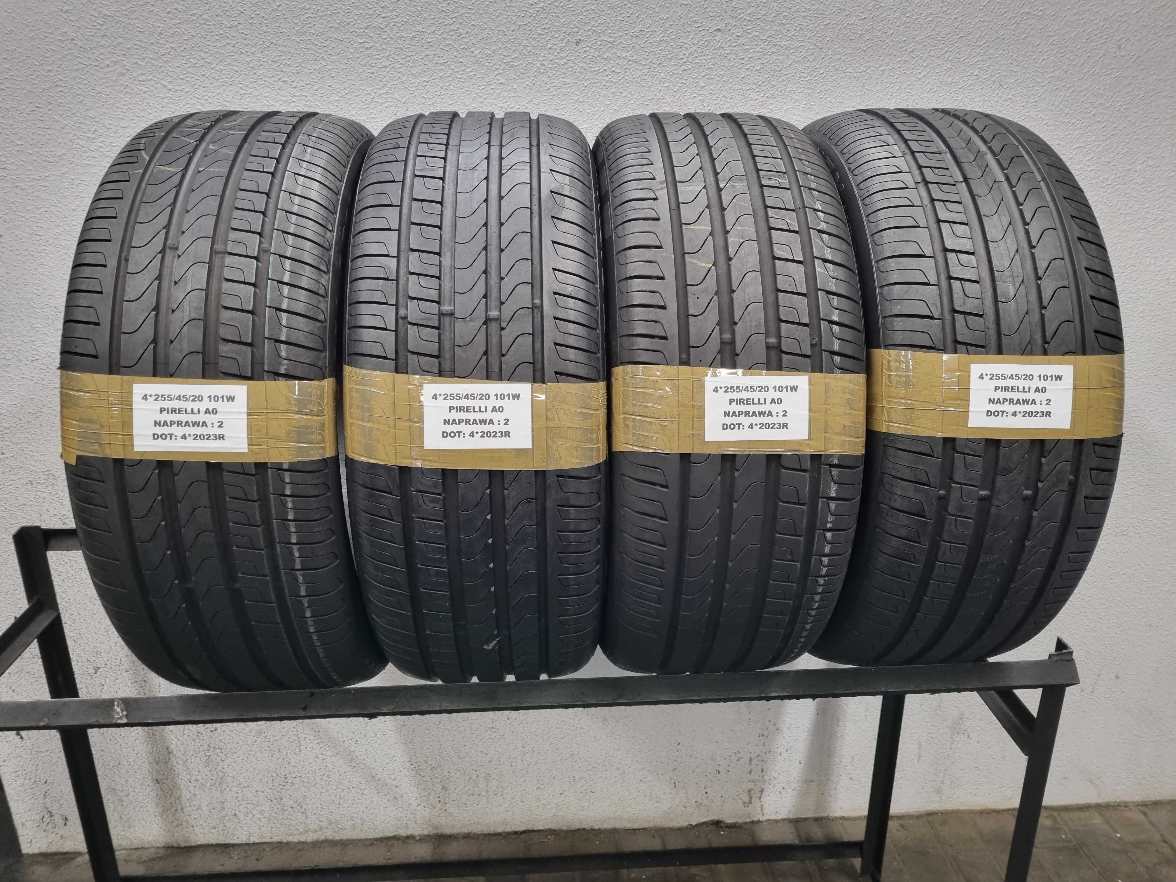 255/45/20 101W Pirelli scorpion VERDE A0