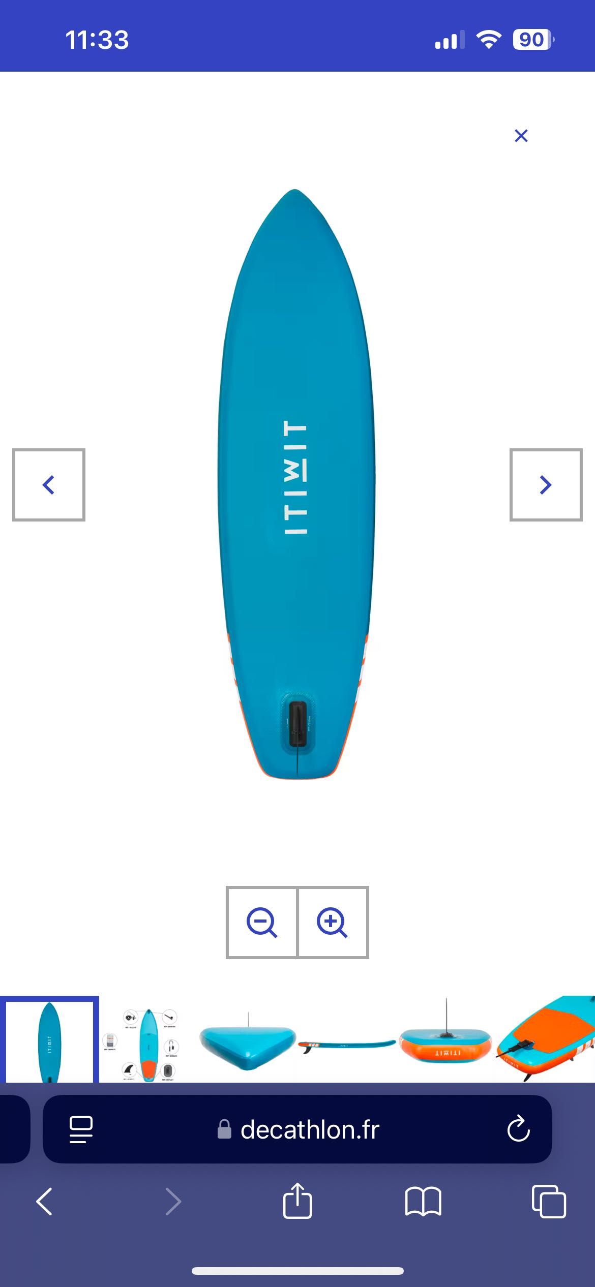 Stand up Paddle com Pagaia