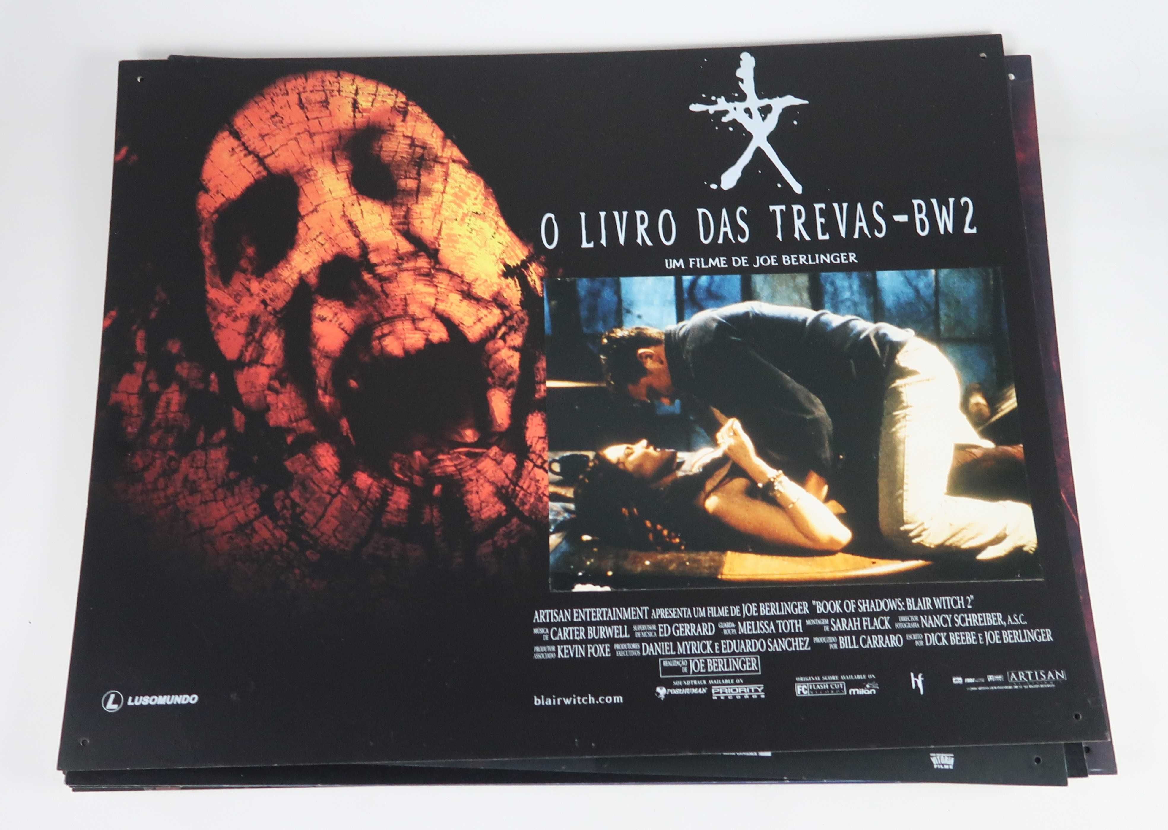 Blair Witch Project I e II - 5 cartazes de cinema com fotografias