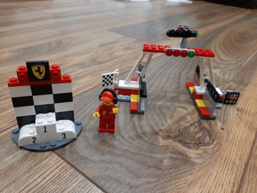 Klocki LEGO shell, ferrari, zestaw