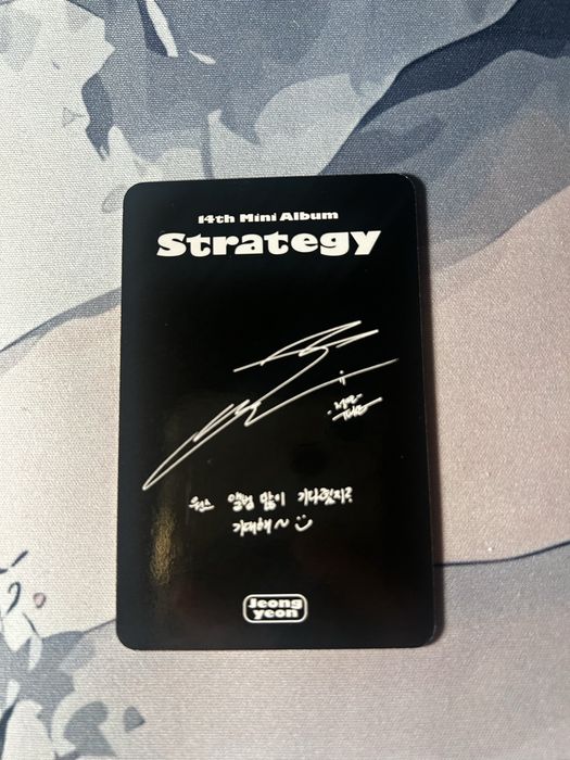 Photocard Jeongyeon twice Strategy