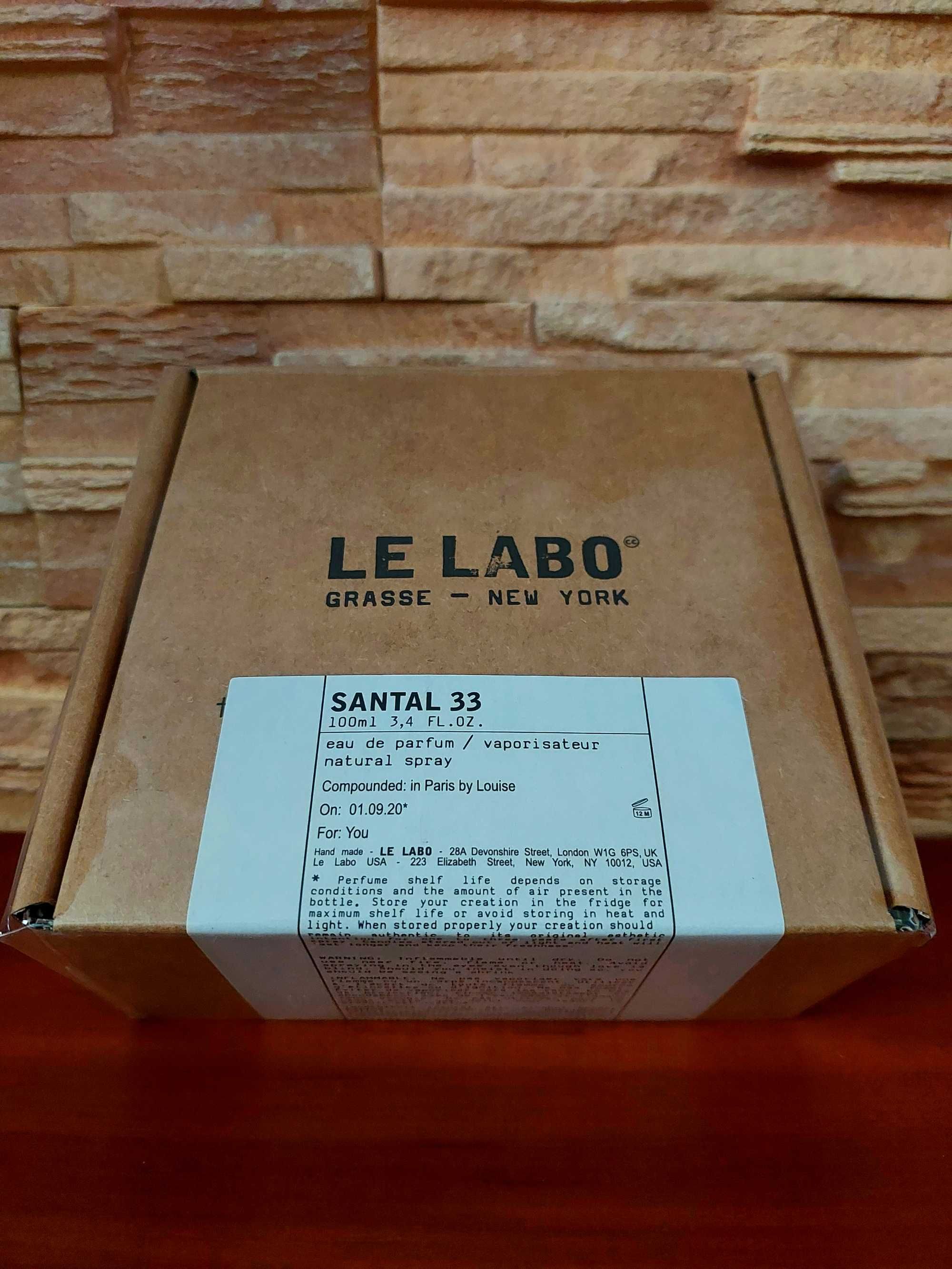 Le Labo Santal 33 100ml оригінал