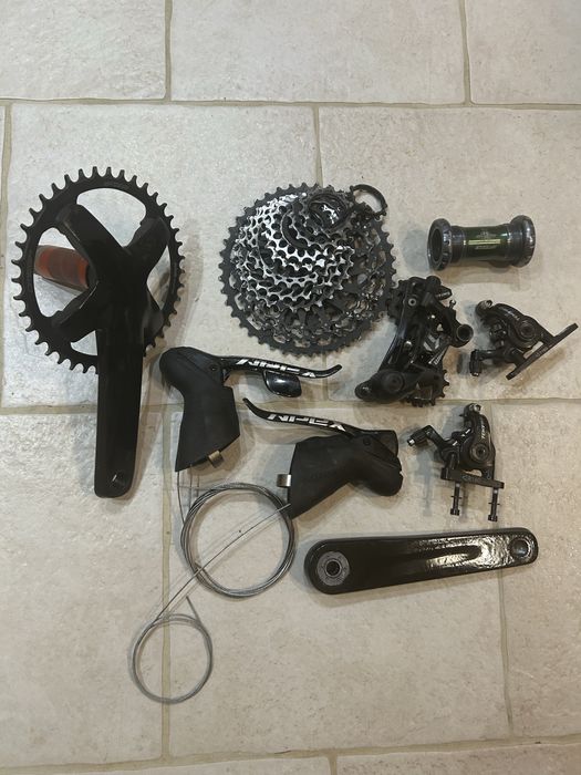 Sram apex 1x11 - kompletna grupa