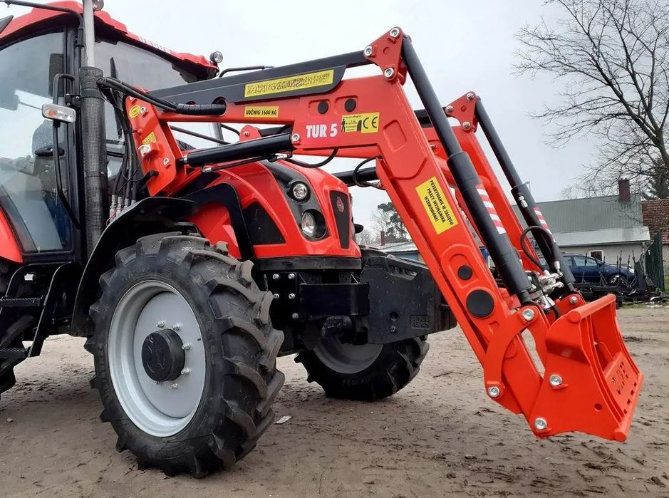 Ładowacz czołowy TUR-5 1600 kg do ciągników Ursus, Zetor, MTZ Belarus
