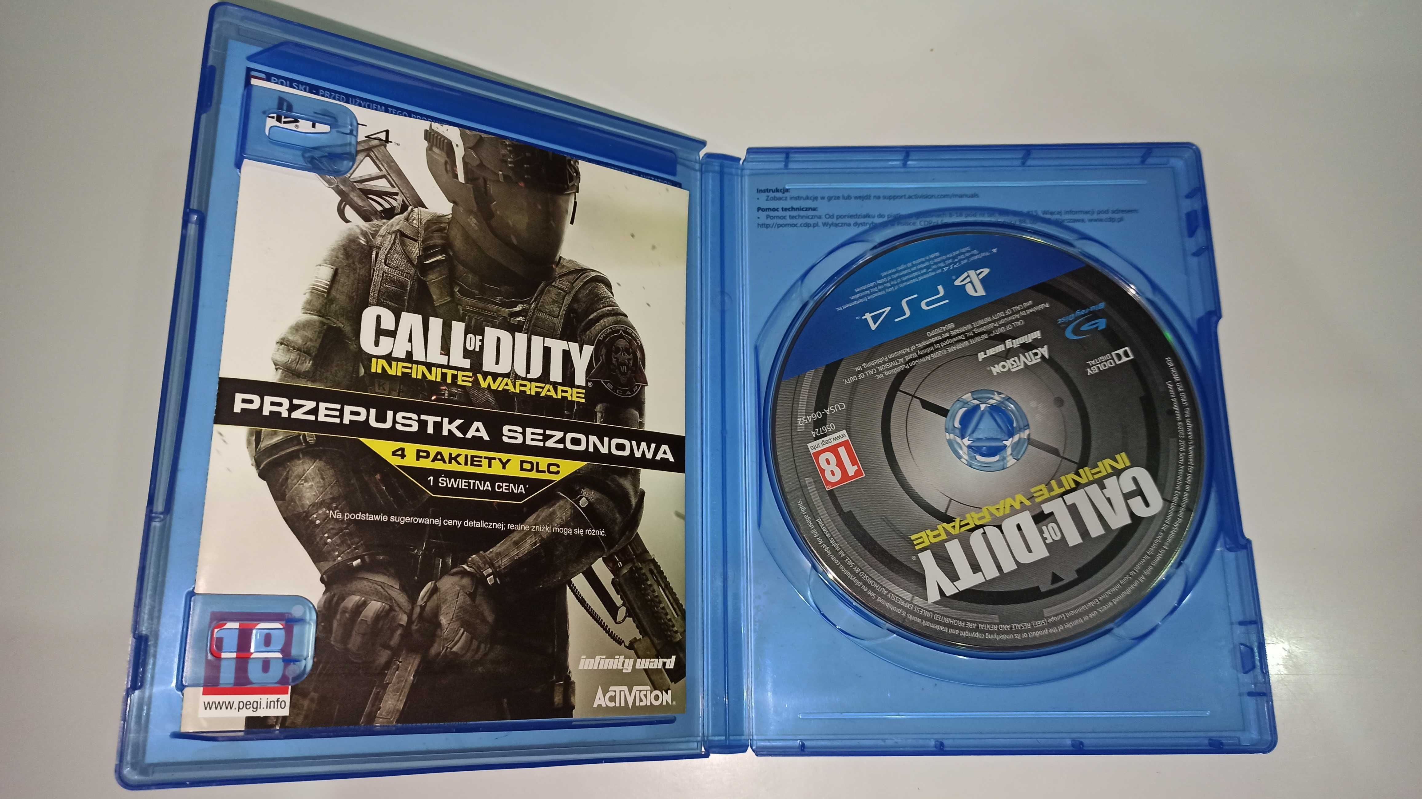 ps4 CALL OF DUTY INFINITE WARFARE PL postacie mówią po polsku UNIKAT