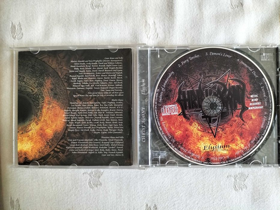 Płyta CD Christ Agony Elysium