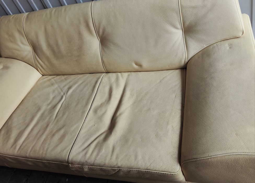 Sofa skórzana dwuosobowa