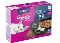 VITAKRAFT 42szt x 85 gr
POESIE dla kota 6x85g