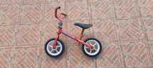 Bicicleta criança sem pedais