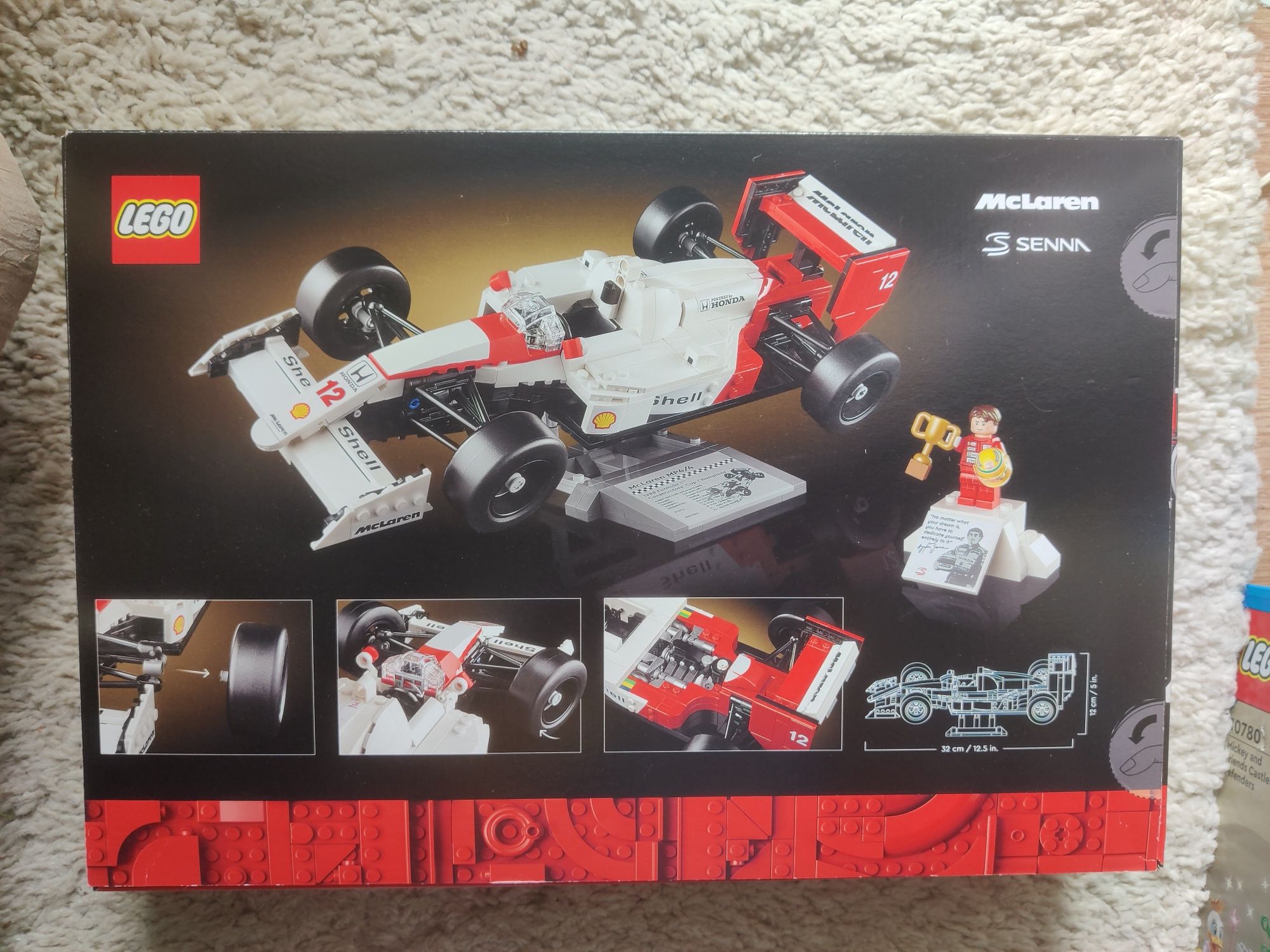 Lego Icons 10330 McLaren MP4/4 i Ayrton Senna